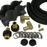 1” Hose Kit (Flo-Link Dbl O-ring @ Flow Center; MPT @ HP)