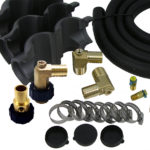 NP PLUS hose kit for heat pumps with 1” FPT fittings