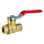 Valve, 1/4", Brass