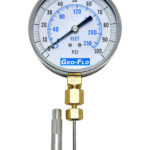 Pressure Gauge,0-100 PSI, 3.5" Dial, with 1/8" PT Adapter
