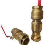 Valve Set, 2" Isolation w/Check, 2" FPT X Flo-Link XL, Full Port, Brass