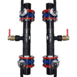 Flushing Asm, 4" Pipe, 2" Flush valve (set of 2)