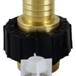 FITTING, Flo-Link X 1" Hose Barb w/Check Valve